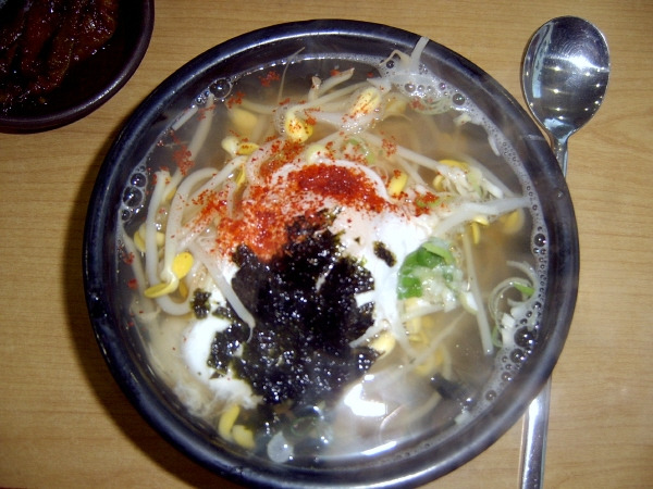 콩나물해장국 이미지