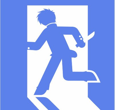 비상구 이미지